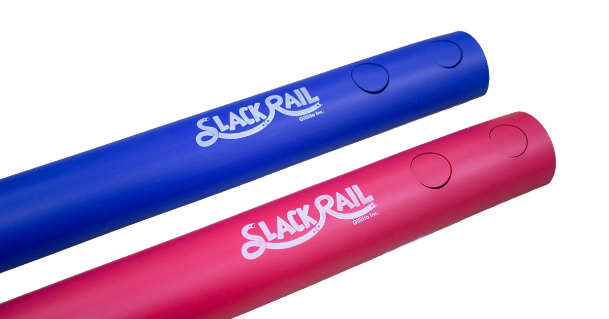 ニュースリリース】スラックレールの新色「レッド」「ブルー